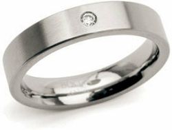 Boccia Titanium Titán jegygyűrű 0121-04 57 mm