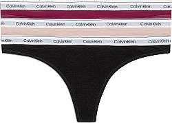 Calvin Klein 3 PACK - női tanga QD5209E-NP6 XL