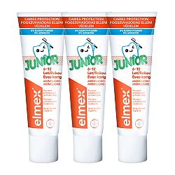 Elmex Gyermek fogkrém Junior Trio 3 x 75 ml