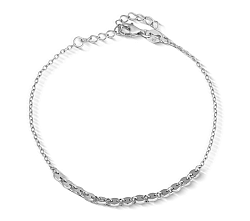 JVD Minimalista ezüst karkötő SVLB0702S750018