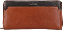 Lagen Női bőr pénztárca BLC-5260 CGN/BLK