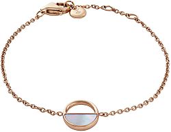 Skagen Bronz karkötő gyöngyházzal SKJ0999791