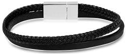 Troli Dupla bőr karkötő Leather