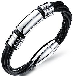 Troli Leather Ízléses bőr karkötő